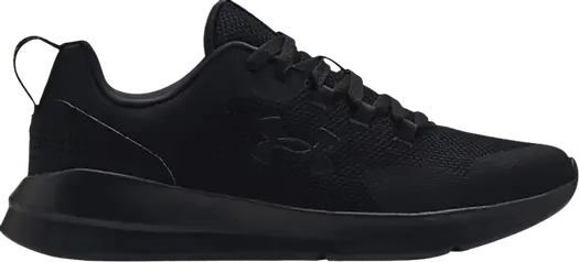 Кроссовки Under Armour Essential Triple Black, черный