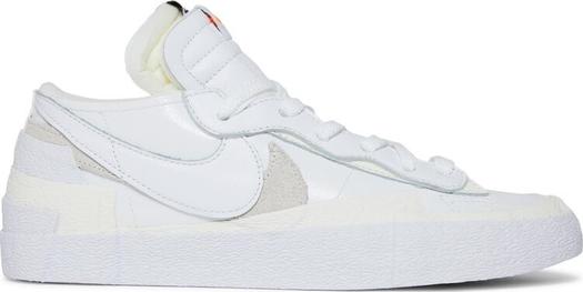 Кроссовки Nike x sacai Blazer Low 'White Patent'
