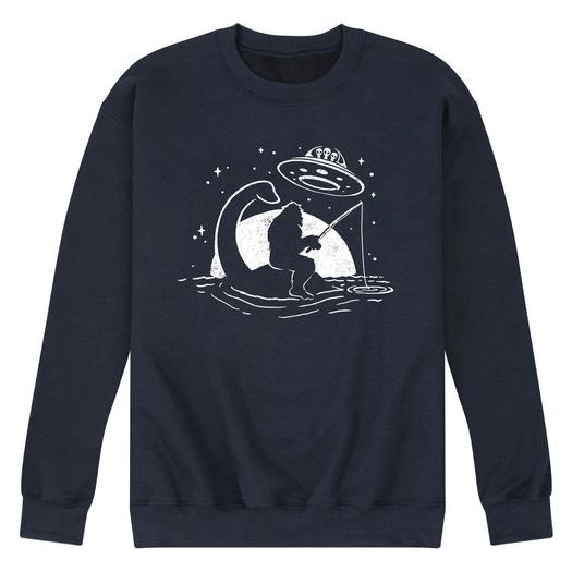 Мужской свитшот Sasquatch Nessy UFO Licensed Character