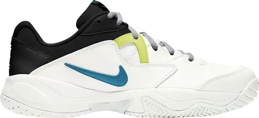 Кроссовки Nike Court Lite 2 'Hot Lime Neo Turquoise', белый