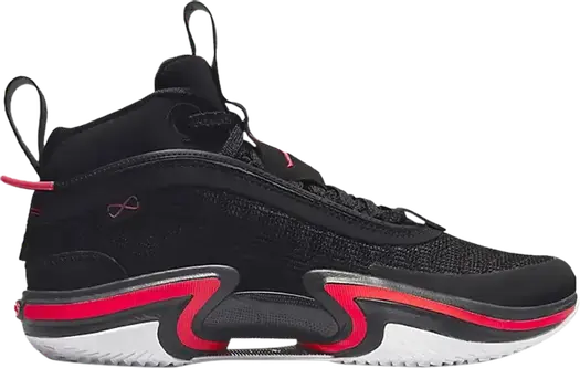Кроссовки Air Jordan 36 GS Black Infrared, черный