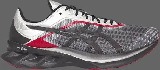 Кроссовки slam jam x novablast 'pure silver' Asics, серебряный