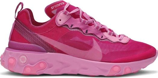 Кроссовки Nike Room x React Element 87, ярко-розовый