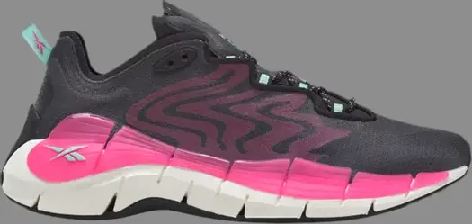 Кроссовки wmns zig kinetica 2 'black atomic pink' Reebok, черный