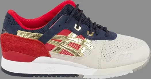 Кроссовки concepts x gel lyte 3 'boston tea party' special box Asics, синий