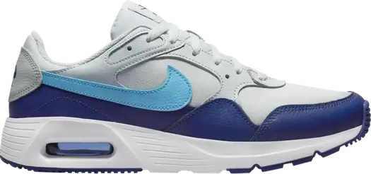 Кроссовки Nike Air Max SC 'Pure Platinum Racer Blue', белый