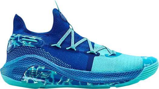 Кроссовки Under Armour Curry 6 Breakthrough, синий