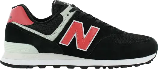 Кроссовки New Balance 574 Black Pomelo, черный