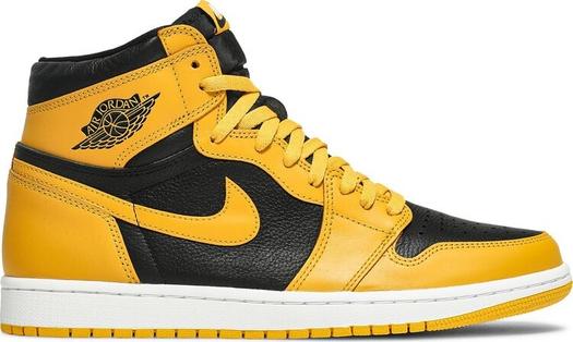 Кроссовки Air Jordan 1 Retro High OG Pollen, желтый