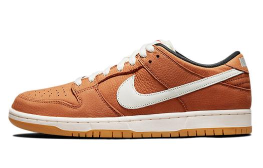 Кроссовки Nike SB Dunk Low Pro ISO, темно-оранжевый/белый
