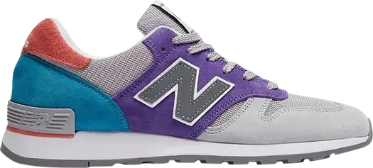 Кроссовки New Balance 670 Made in England 'City Sunrise - Grey Teal', серый