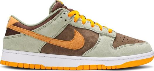 Кроссовки Nike Dunk Low 'Dusty Olive', зеленый