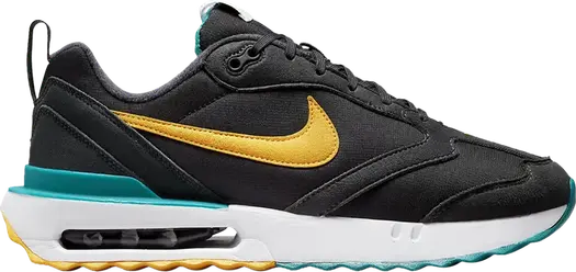 Кроссовки Nike Air Max Dawn 'Dark Smoke Grey University Gold', серый