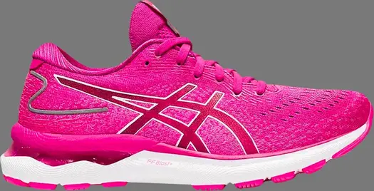 Кроссовки wmns gel nimbus 24 'fuchsia red' Asics, розовый
