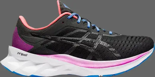 Кроссовки wmns novablast 'black' Asics, черный