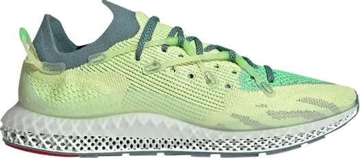 Кроссовки Adidas 4D Fusio 'Semi Frozen Yellow', желтый