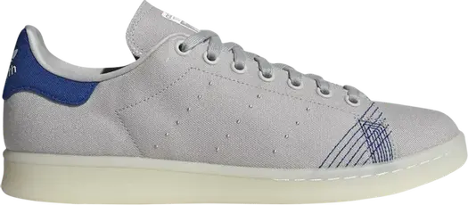 Кроссовки Adidas Stan Smith Primeblue 'Grey Royal Blue', серый