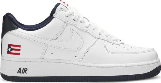 Кроссовки Nike Air Force 1 Low QS 'Puerto Rico', белый