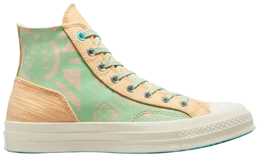 Кроссовки Converse Chuck 70 High Mi Gente Capsule - White Onyx, кремовый