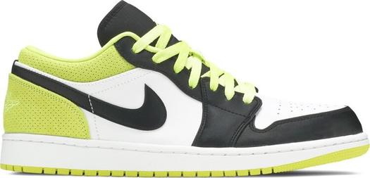 Кроссовки Air Jordan 1 Low Cyber, желтый