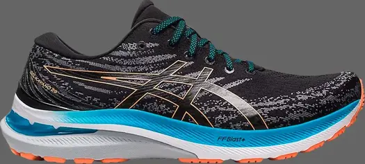 Кроссовки gel kayano 29 'black sun peach' Asics, черный
