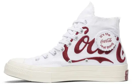 Кроссовки Converse Chuck Taylor All Star 70 Hi Kith X Coca Cola White