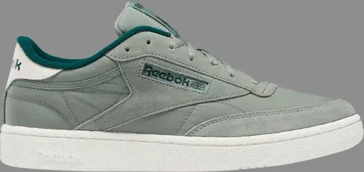 Кроссовки club c 85 'harmony green' Reebok, зеленый