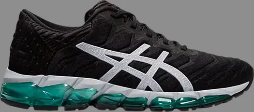 Лимитированные кроссовки wmns gel quantum 360 5 'black green' Asics, черный