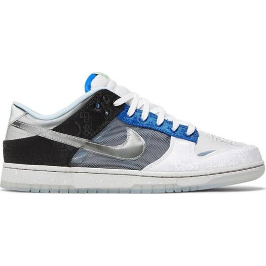Кроссовки Nike Clot x Dunk Low SP 'What The', мультиколор