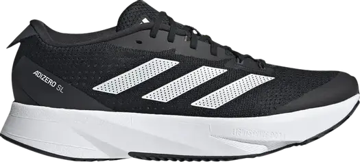 Кроссовки Adidas Adizero SL 'Black White', черный