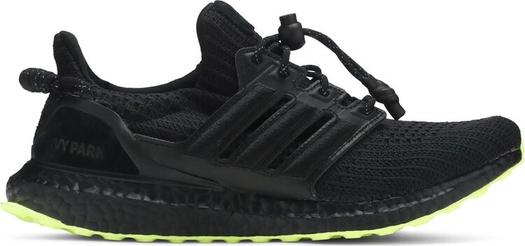 Кроссовки Adidas Ivy Park x UltraBoost 'Black Hi-Res Yellow', черный
