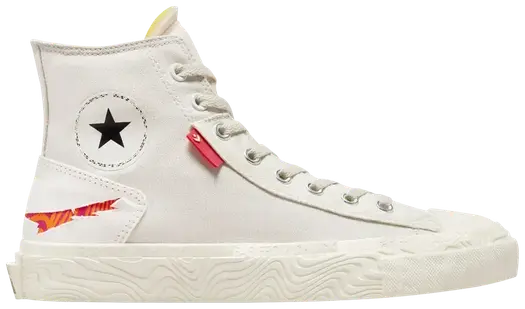 Кроссовки Converse Chuck Taylor All Star High Tear Away - Light Bone, кремовый