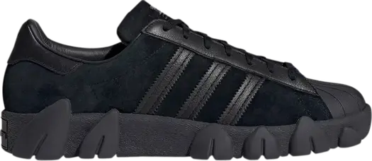 Кроссовки Adidas Angel Chen x Superstar 80s 'Core Black', черный