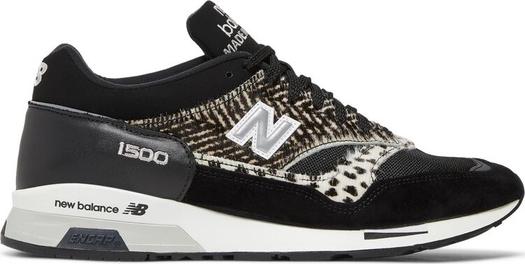 Кроссовки New Balance 1500 Made in England 'Animal Pack - Zebra', черный