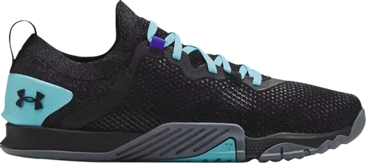 Кроссовки Under Armour TriBase Reign 3 Black Turquoise, черный