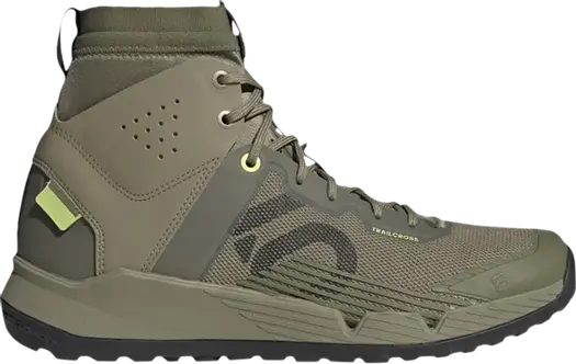Кроссовки Adidas Five Ten Trailcross Mid Pro 'Orbit Green', зеленый