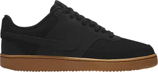 Кроссовки Nike Court Vision Low 'Black Wheat', черный