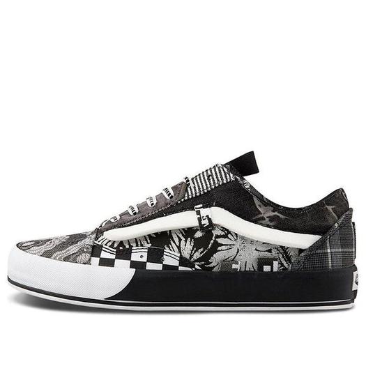 Кроссовки Vans Old Skool Cap 'Patchwork', черный