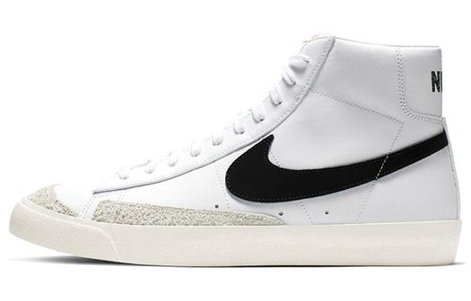 Кроссовки Nike Blazer Mid '77 Vintage, белый с черным