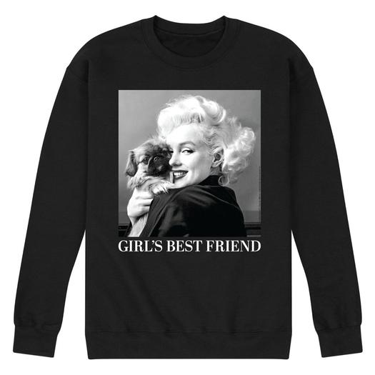Мужской свитшот Мэрилин Монро Best Friend Licensed Character