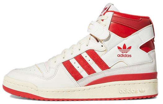 Кроссовки Adidas Originals Forum 84 Hi Cloud White Team Red