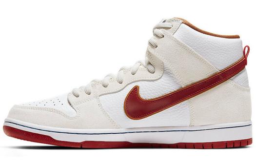 Кроссовки Nike Sb Dunk High Sail Bright Crimson