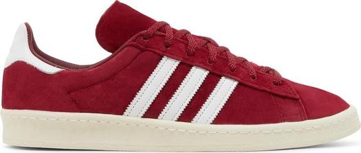 Кроссовки Adidas Campus 80s, бордовый/белый