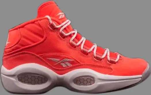 Кроссовки question mid 'only the strong survive' Reebok, апельсин
