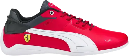 Кроссовки Puma Scuderia Ferrari x Drift Cat Delta Rosso Corsa White, красный