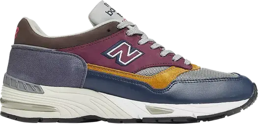 Кроссовки New Balance 1591 Made in England 'Navy Grey', синий