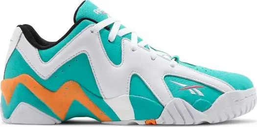Кроссовки kamikaze 2 low '1996 all-star game' Reebok, зеленый