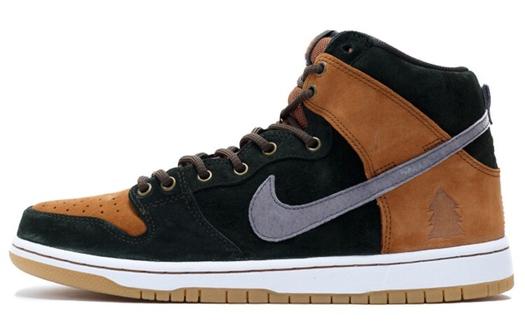 Кроссовки Nike Sb Dunk High Homegrown, коричневый/черный