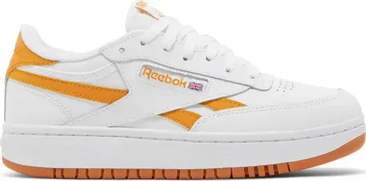 Кроссовки wmns club c double revenge 'white bright ochre' Reebok, белый