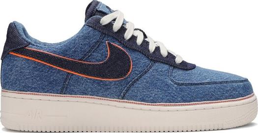 Кроссовки Nike 3x1 x Air Force 1 Low Premium 'Stonewash Blue', синий